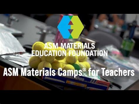 asm materials camp for teachers.
